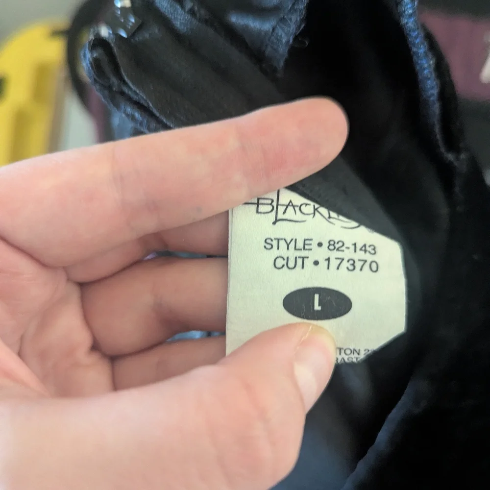 Vintage Y2K Lip Service Black Velvet Corset Skirt - Picture 4 of 4